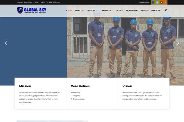 Consultix theme site design template sample
