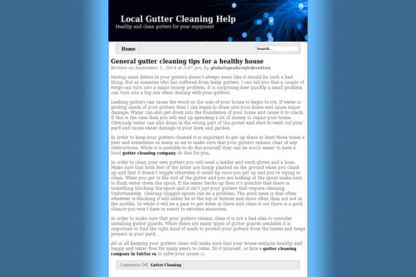 Blue Basic theme site design template sample