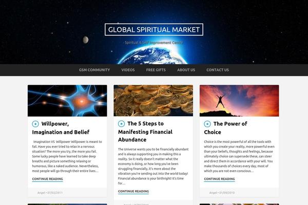 Griffin theme site design template sample