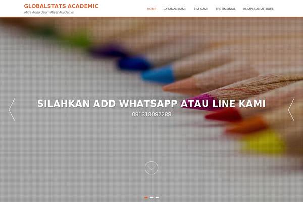 AccessPress Parallax theme site design template sample