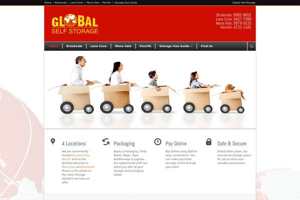 Modernize v3 theme site design template sample