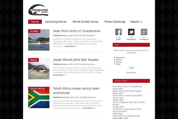 Site using Socialbox plugin