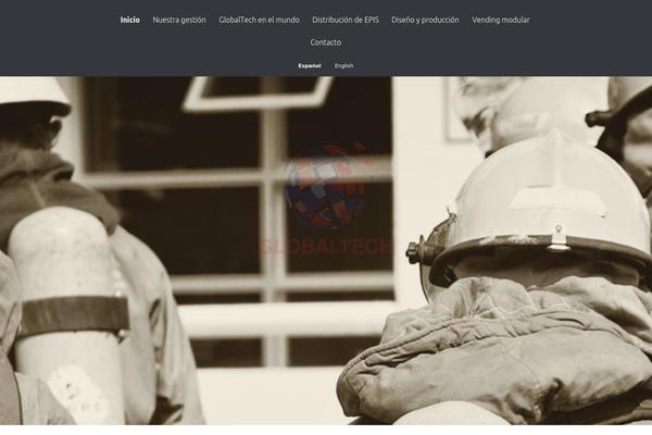 Vertex theme site design template sample