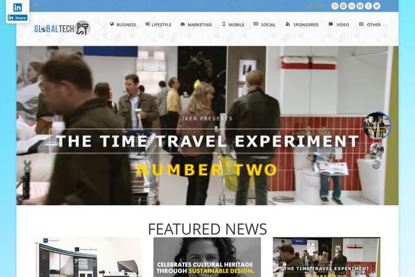 Foxiz theme site design template sample
