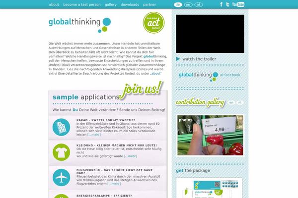 Global theme site design template sample
