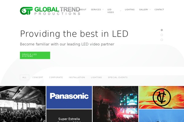 GridStack theme site design template sample