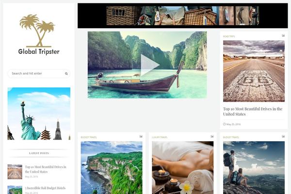 Bamboo theme site design template sample