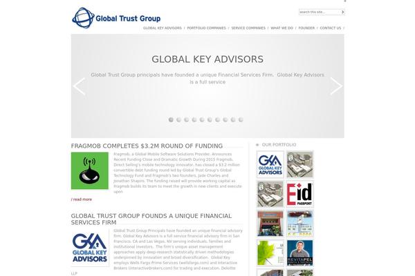 globaltrustgroup.com site used Xpro-child