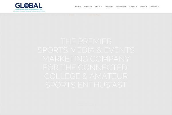 Tides theme site design template sample