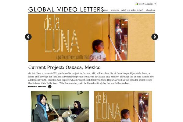 Press theme site design template sample