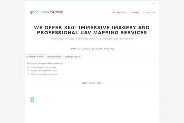 Terra theme site design template sample