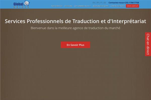 globalvoices.fr site used Globalvoices