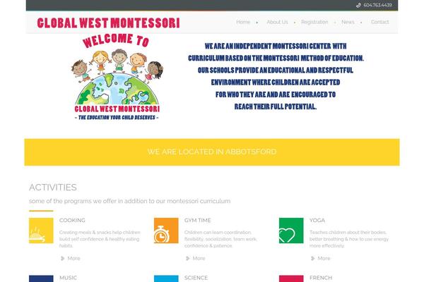 globalwestmontessori.ca site used Babykids
