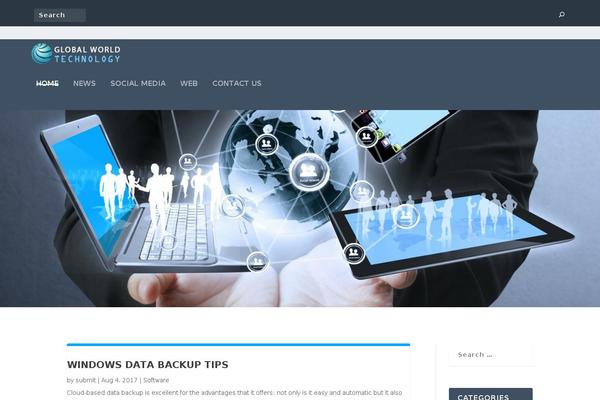Extra theme site design template sample
