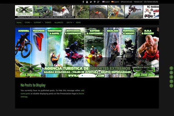 Tempera theme site design template sample