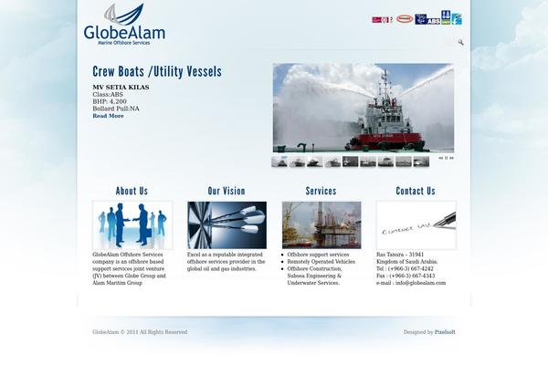Prestige Light theme site design template sample