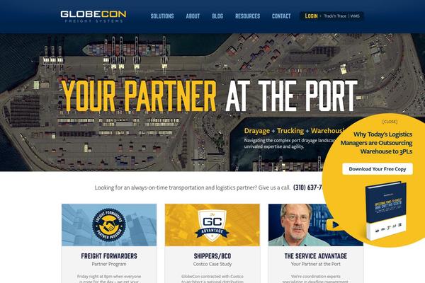 globeconfreight.com site used Mytemplate