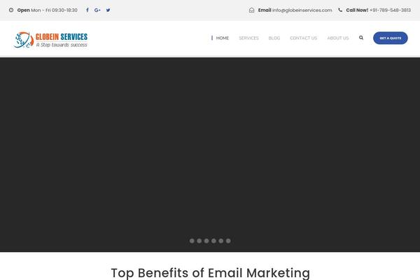 SEOCrawler theme site design template sample