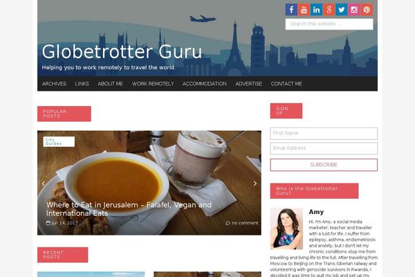 Poseidon theme site design template sample