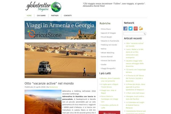 globetrottermagazine.it site used Globetrotter