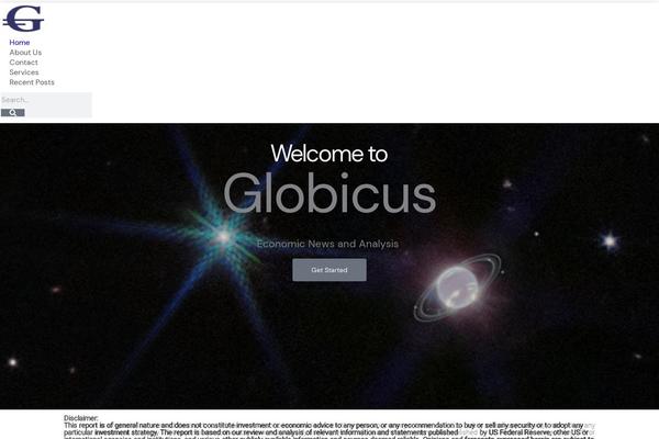 globicus.com site used Astra