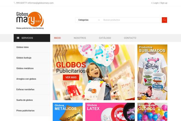 BoxShop theme site design template sample