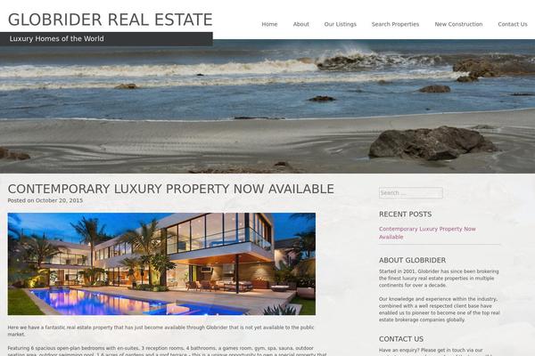 Corbusier theme site design template sample