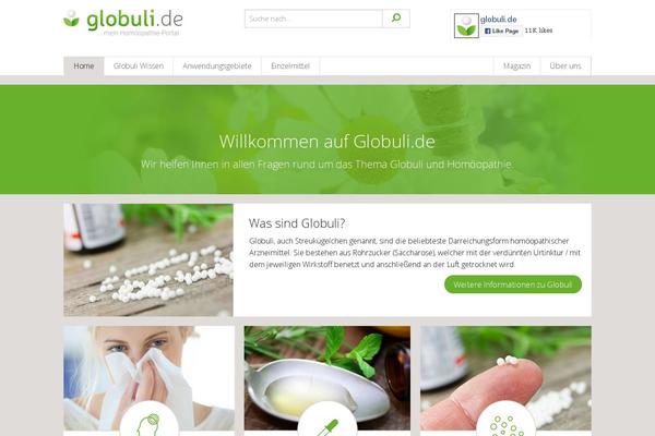 globuli.de site used Mcms