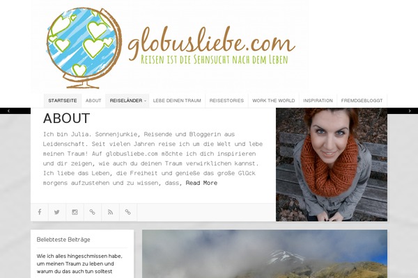 globusliebe.com site used Journey-child