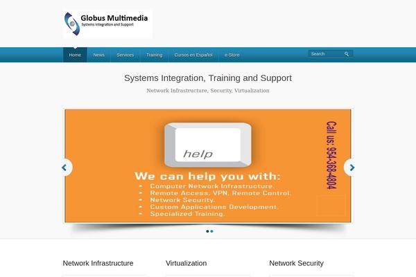 BizWay theme site design template sample