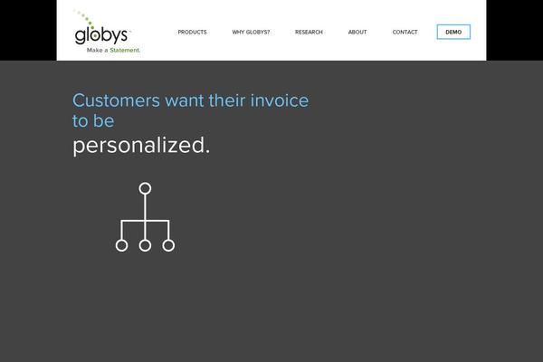 globys.com site used Globys