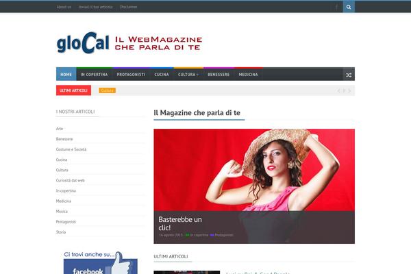 BulletPress theme site design template sample