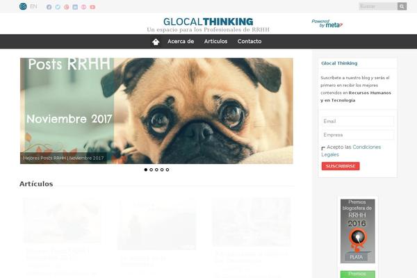 Site using Jet-blog plugin