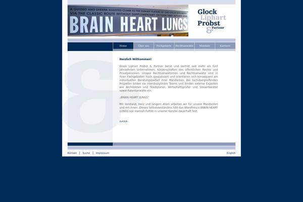 BlankSlate theme site design template sample