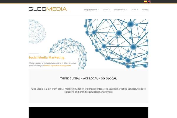 Line theme site design template sample