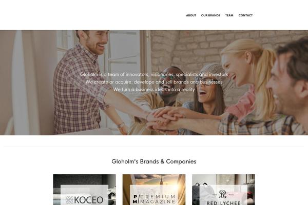 The Retailer theme site design template sample