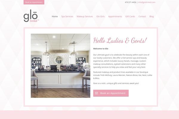 Beautypress theme site design template sample