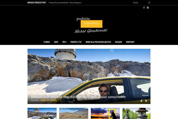 Rigel theme site design template sample