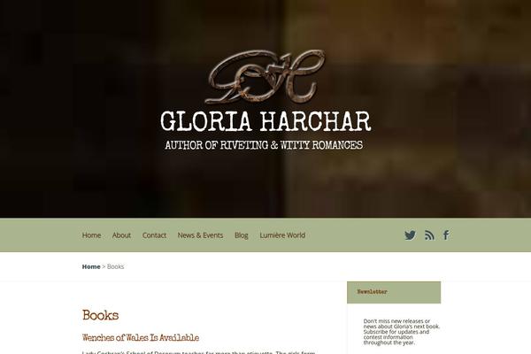 Harmony theme site design template sample