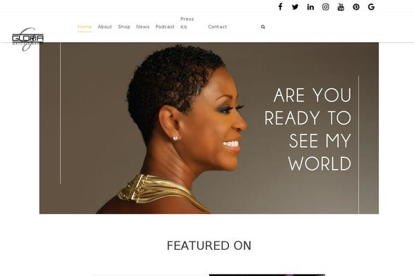 Zad theme site design template sample