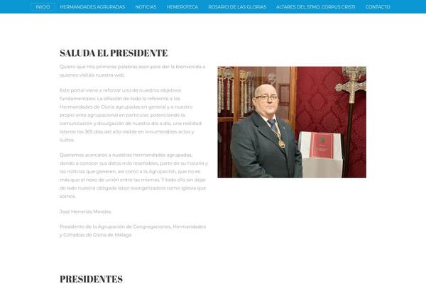 Grace-church theme site design template sample