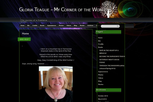 gloriateague.com site used Color3