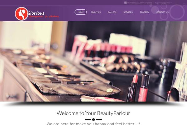Spa Lab theme site design template sample