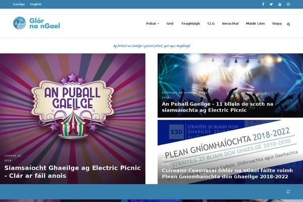 GrandNews theme site design template sample