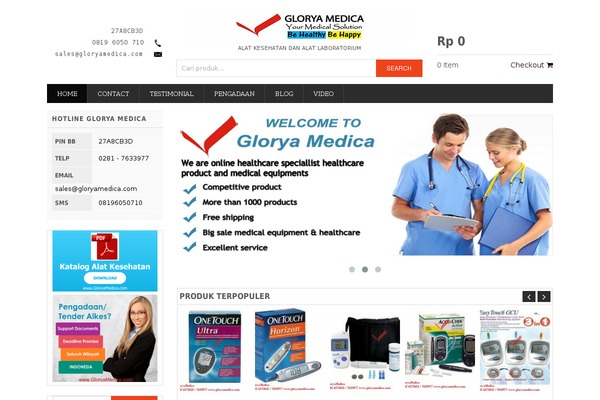 gloryamedica.com site used Sandaljepit