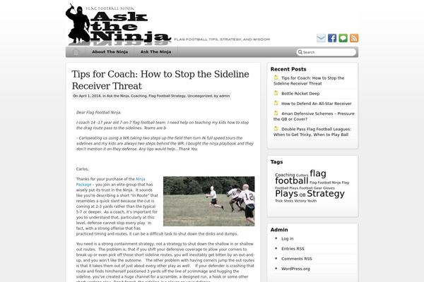Iblogpro theme site design template sample