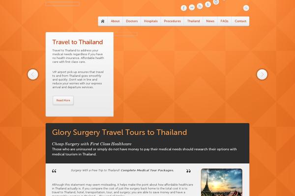 Duotive Fortune theme site design template sample