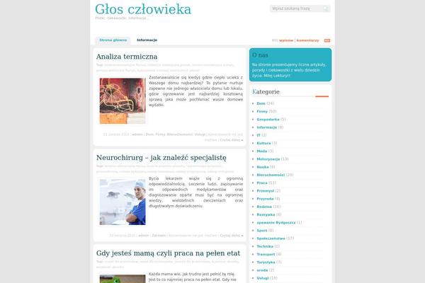 zindi theme site design template sample