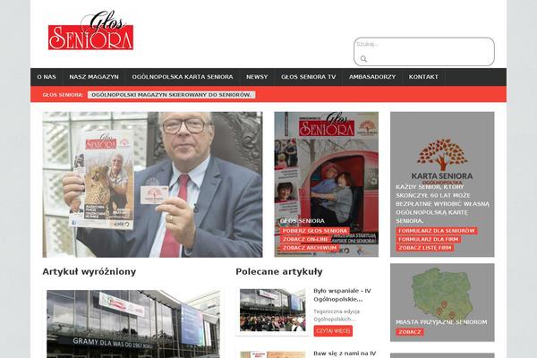 glosseniora.pl site used Theme54852