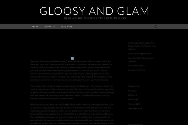 Suits theme site design template sample